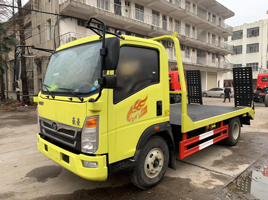 【上藍牌 不超重】重汽豪曼平板運輸車
