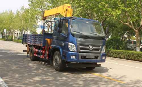 福田牌BJ5143JSQ-FA型隨車起重運輸車