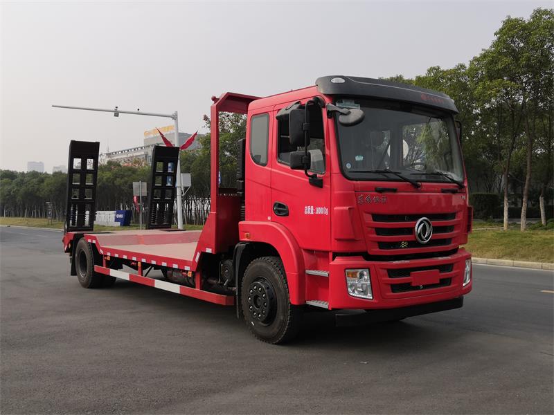【國六凹版】東風錦程V6平板運輸車