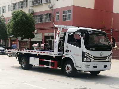 【京環】東風多利卡D7一拖二清障車