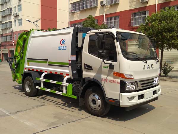 【京環9立方】江淮駿鈴V7壓縮式垃圾車