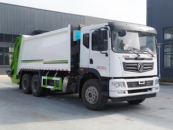 【20立方】東風華神T5后雙橋壓縮式垃圾車