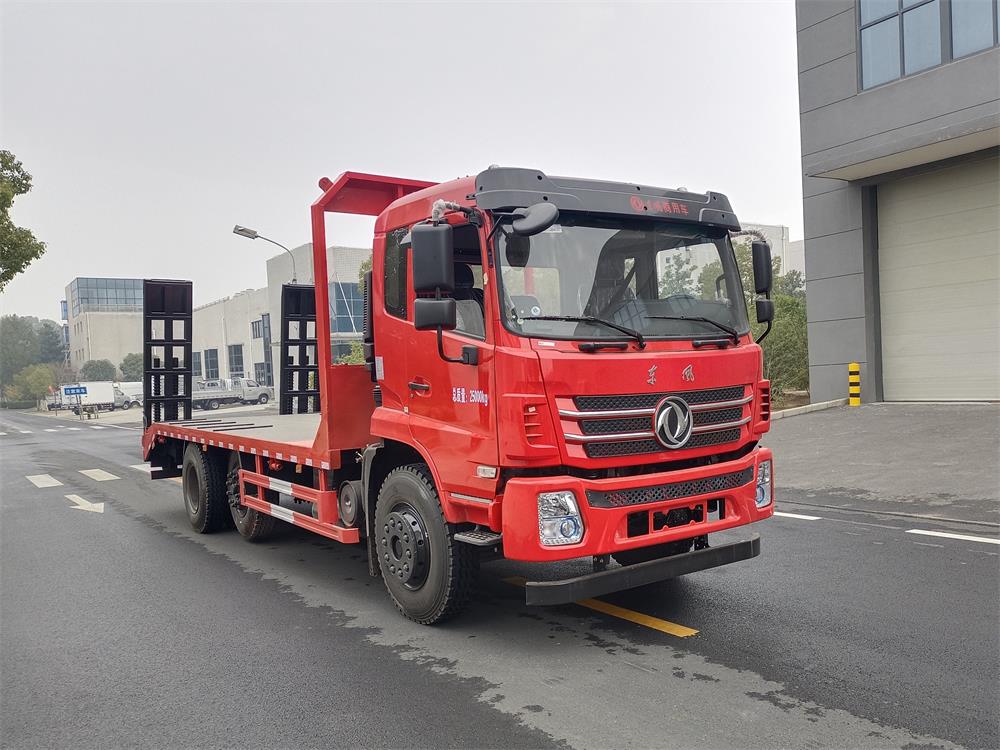 【國六】東風(fēng)D17提升橋平板運輸車